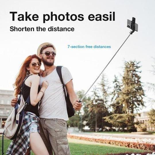 3 in 1 Selfie Stick - Tripod With Led Light